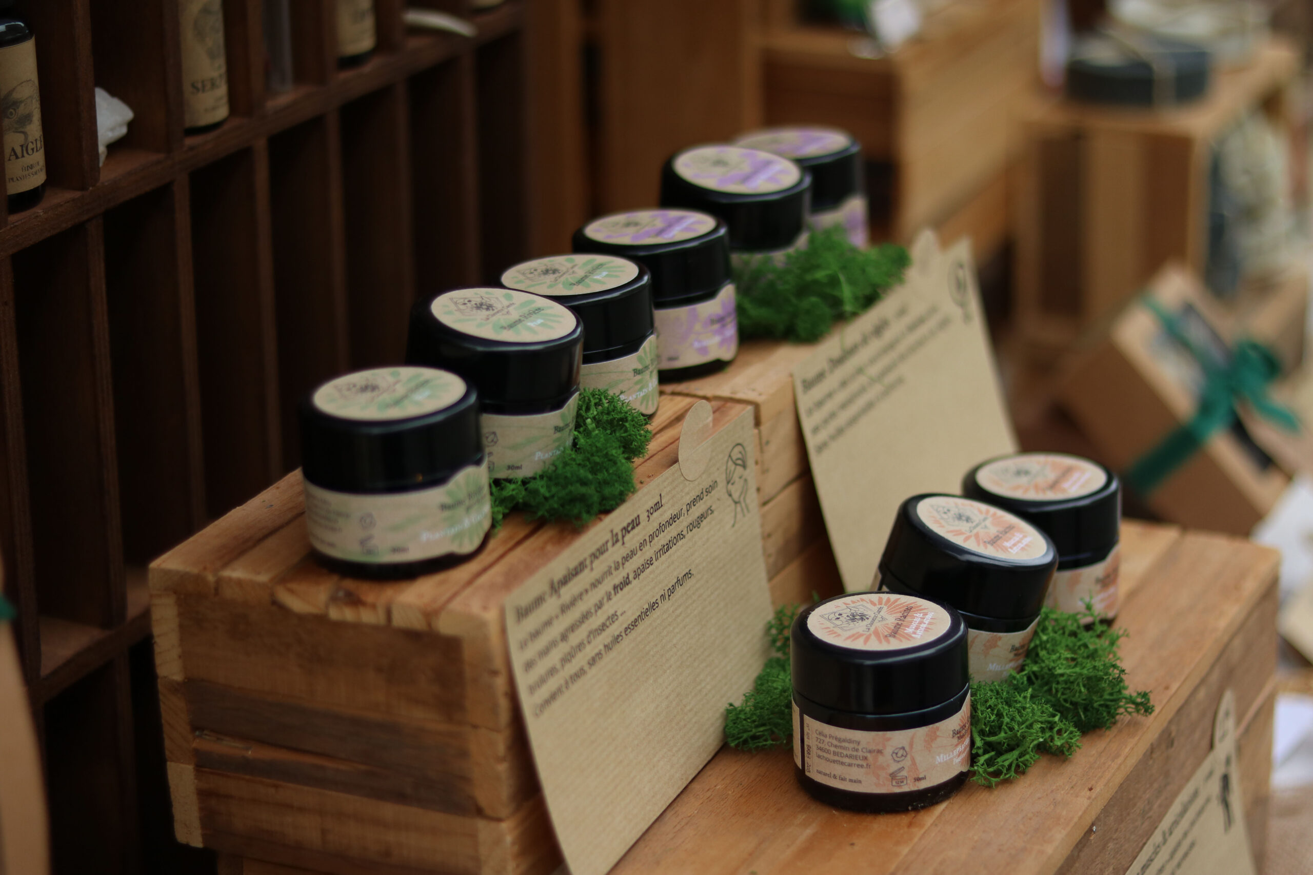 stand marché artisanal