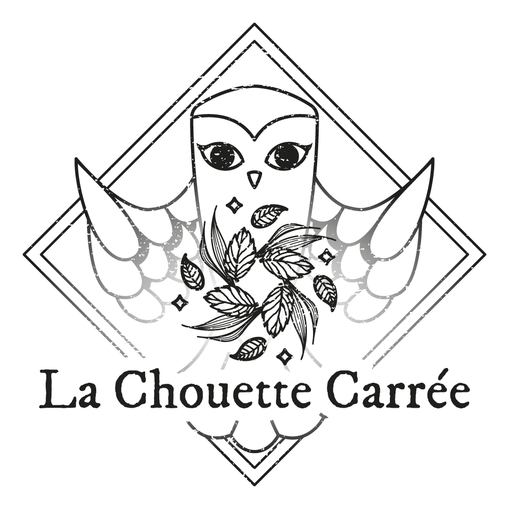 logo la chouette carrée